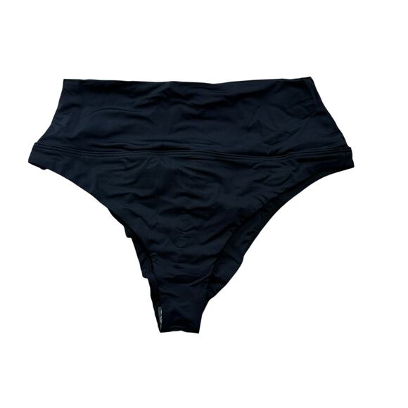 Prana Black Aurelia Swim Bottoms XS NWT Beach Pool Classic Sun Protection - Picture 1 of 6